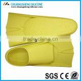 Hotselling Yellow Silicone Mermaid Tail Swim Shoes From China Manufacture thumbnail-1