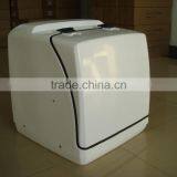 High Quality Shiny Gel Coat Finish Fiberglass Delivery Box for Scooter and Motorcycle. Factory