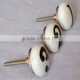 Newest Design Hand Painted Numeric Door Knobs Set Of 3 thumbnail-3