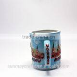 Wholesale Custom High Quality Russia MOCKBA Souvenir Ceramic Cup for Sale thumbnail-3