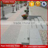 Red Colored Tumble Mesh Back Granite Cobblestone Paver Stone thumbnail-3