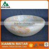 Natural Round Marble Stone Bathroom Basins and Stone Sinks RST-RB065 thumbnail-1