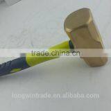 SH811FH Copper Metal Varnish Sprayed Treatment Agricultural Tools&Garden Tools Octagon Hammer For Explosive Atmospheres thumbnail-4