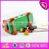 2016 Hottest Kids Educational Wooden Car Toy W04A214 thumbnail-5