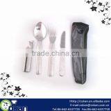 3pcs Stainless Steel Picnic Cutlery Set,Picnic Flatware CK-K007 thumbnail-1