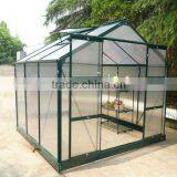 8*8FT Aluminum Greenhouse---two Doors and One Roof Window thumbnail-1