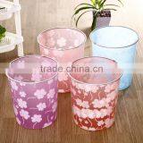 Fashional Style Top Quality Flower Print Popular Used in the Household Dustbin Storage Box thumbnail-6