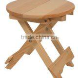 Wooden Folding Chairs,round Wooden Stool Outdoor thumbnail-1
