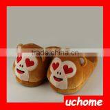 UCHOME Factory Custom Adult Kids Plush Emoji Slipper thumbnail-5