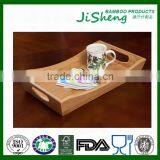 Hot Sell Top Quality Bamboo Serving Tray With Handles: Serve Food, Coffee or Tea, or Use as a Party Platter thumbnail-4