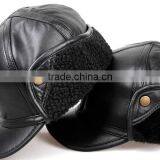 Custom Blank Leather Strap Back Hat 6 Panel Hats