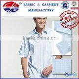 Men's Short Sleeve Fashion Shirt(65%cotton,35%polyester) thumbnail-1