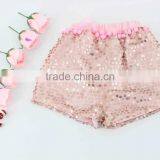 Baby Girl New Design Color Combination Shorts for Summer Plain Color Kids Shorts thumbnail-3