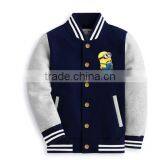 Fashionable Winter Collared Jacket Wholesale Collared Blank Printed Fleece KM0574 thumbnail-1
