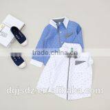 2017 Fashion Style Child Clothes Kids Summer Wear Boy Long Sleeve Shirt thumbnail-4