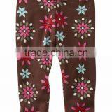 Floral Printed Baby Girls Pants thumbnail-1