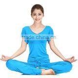 Custom Factory Price Simple Beautiful Women Fitness Sportwear Fitness Yoga Uniform in China thumbnail-3