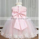 Walson Princess Dress Pink Color Cotton Lace Dress Latest Children thumbnail-4