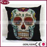 Design Backrest Skull Cuddle Pillow Cover thumbnail-2
