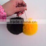 China Manufacturer Cheap Fake Faux Fur Fox Keychain for Promotion