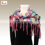 Hand Crochet Scarf 100%Acrylic Fashion Scarf for Lady thumbnail-1