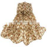 Fashion Cheap Soft Long Skull Pattern Summer Beach Stole Shawl Scarf For Lady thumbnail-1