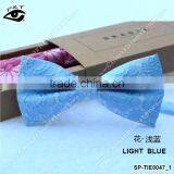 New Design High Quality Jacquard Floral Bow Tie For Wedding Party Dance thumbnail-6