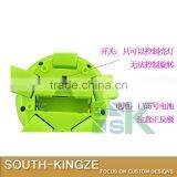 Green Color Open/Close Leg Flower Shape Solar Power Necklace Display Stand thumbnail-2