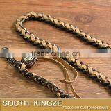 Leather and Alloy Metal Punk Style Pants Pendant thumbnail-4