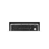 Vandal Kiosk Metal Keyboard With Trackball in Black Clour (KMY299B-BL) thumbnail-1
