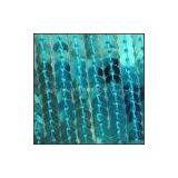 Blue Sequin Embroidery Fabric thumbnail-1