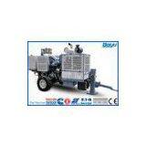 Hydraulic Tensioner For Electric Stringing Equipment With OPGW / ADSS Conductor 9 Ton 2 x 45kN