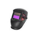 Black Auto Darkening Welding Helmet , Din 9-13 Welding Safety Mask thumbnail-1