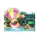 Trumpet Fiberglass Tornado Water Slide , Super Space Bowl Water Slides thumbnail-1