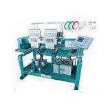Compact Shirt Embroidery Machine , 2 Heads 12 Needles With 5