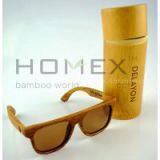 Cosy Wooden and Bamboo Sunglasses/HOMEX--FSC/SGS/CE thumbnail-2
