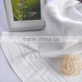 Popular 5 Hotel Star Solid Color Dobby 100% Cotton Hotel Bath Towel Set Made in China thumbnail-2