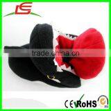 Personalized Autumn Winter Cute Black Green Cartoon Plush Warm Slippers thumbnail-2