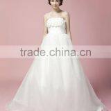 Ball Gown Sweetheart Court Train Tulle Wedding Dress A27801 thumbnail-2