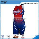 China Manufacture High Quality Sublimated Youth Wrestling Singlet thumbnail-3