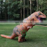 HI CE high quality funny inflatable dinosaur costume for adult ,inflatable costume for entertainment