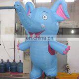 New Design Popular Cute Inflatable Elephant Costume for Advertising