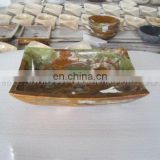 green onyx square sink