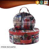 2017 Popular Round Shape Suitcase Gift Box