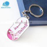 Cheap Custom Made High End Metal Keychain Keyrings High Quality Embossed Key Chain Mnaker