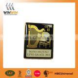 music enamal pin badge for promotional gifts