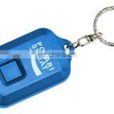 Best Gift Portable Mini Light Torch Solar Power Rechargeable 3 LED Flashing Keychain