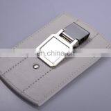CUSTOM ONE SIDE MONEY CLIP LEATHER CREDIT CARD WALLET
