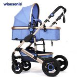 Baby StrollerChina OEM Factory for Children Kids Baby Aluminum 3 in 1 Baby Good Baby Fold Stroller