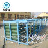 Industrial Oxygen Argon Nitrogen Gas Cylinder Bundle With DNV/TPED Certificate